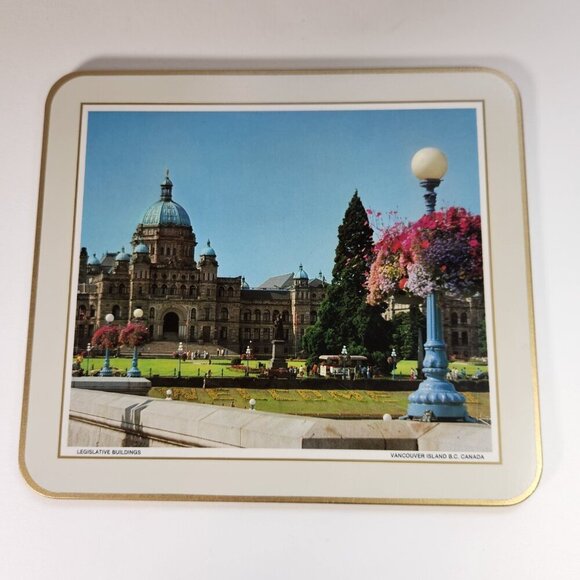 Jason Luncheon Mats Victoria Vancouver Island Set of 6 Original Box - Picture 5 of 12